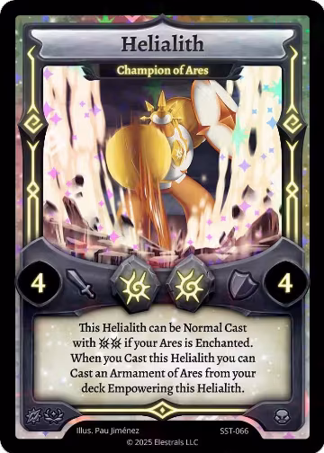 Helialith - Champion of Ares (SST-066), Divine Champions: Sunstrike — Elestrals card price