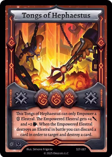 Tongs of Hephaestus (SST-087) (SST-087), Divine Champions: Sunstrike — Elestrals card price