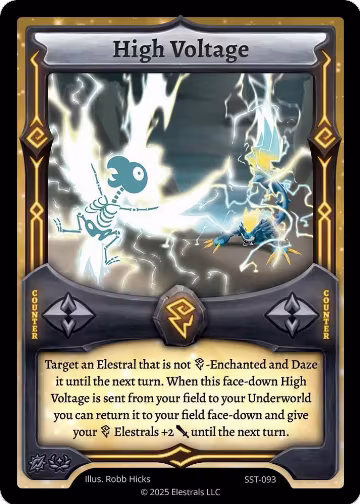 High Voltage (SST-093), Divine Champions: Sunstrike — Elestrals card price