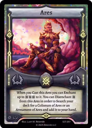 Ares (SST-097) (SST-097), Divine Champions: Sunstrike — Elestrals card price