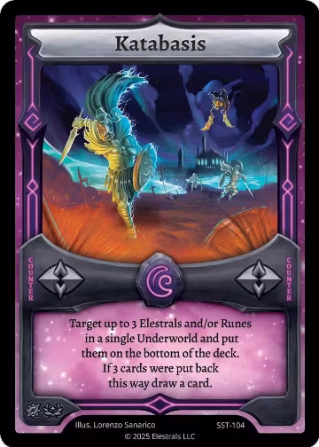 Katabasis (SST-104), Divine Champions: Sunstrike — Elestrals card price