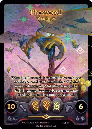 Phosvocell - Ultracharged (SST-111) (SST-111), Divine Champions: Sunstrike — Elestrals card price