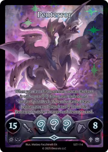 Penterror (SST-114) (SST-114), Divine Champions: Sunstrike — Elestrals card price
