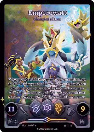 Emperowatt - Champion of Hera (SST-115) (SST-115), Divine Champions: Sunstrike — Elestrals card price
