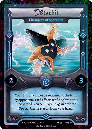 Starbit - Champion of Aphrodite (SST-R03) (SST-R03), Divine Champions: Sunstrike — Elestrals card price