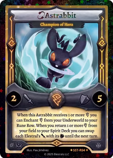 Astrabbit - Champion of Hera (SST-R04) (SST-R04), Divine Champions: Sunstrike — Elestrals card price