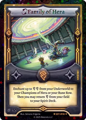 Family of Hera (SST-R10) (SST-R10), Divine Champions: Sunstrike — Elestrals card price