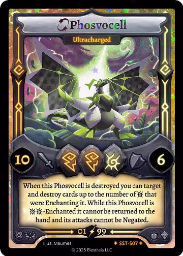 Phosvocell - Ultracharged (SST-S07) (SST-S07), Divine Champions: Sunstrike — Elestrals card price