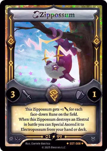 Zippossum (SST-S08) (SST-S08), Divine Champions: Sunstrike — Elestrals card price