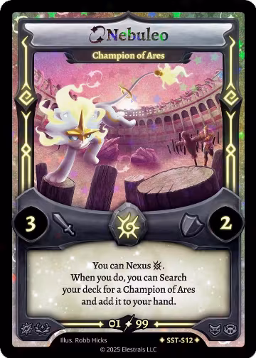 Nebuleo - Champion of Ares (SST-S12), Divine Champions: Sunstrike — Elestrals card price
