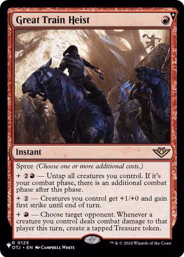 Great Train Heist (125), The List Reprints — Magic card price