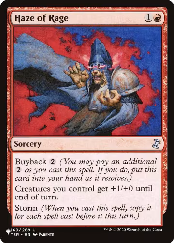 Haze of Rage (169), The List Reprints — Magic card price
