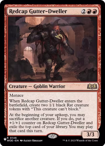 Redcap Gutter-Dweller (146), The List Reprints — Magic card price