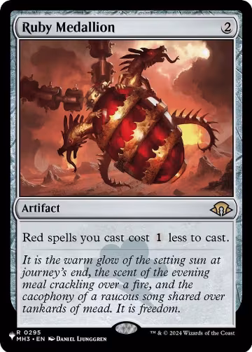 Ruby Medallion (295), The List Reprints — Magic card price