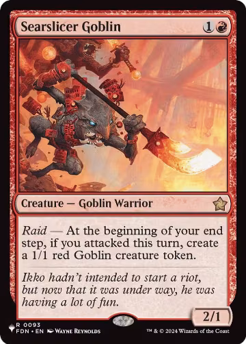 Searslicer Goblin (93), The List Reprints — Magic card price