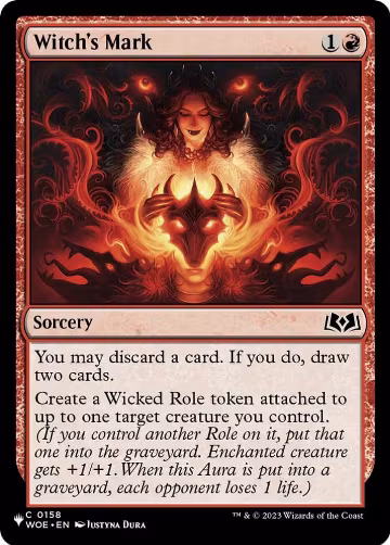 Witch's Mark (158), The List Reprints — Magic card price