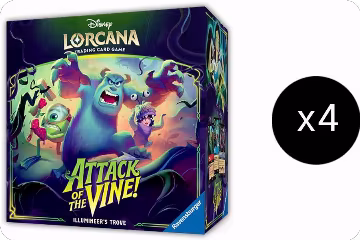Disney Lorcana: Attack of the Vine! Illumineer's Trove Case, Attack of the Vine! — Lorcana sealed product price