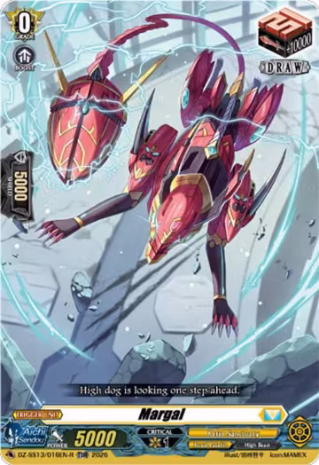 Margal (TDR) (DZ-SS13/016EN-R), DZ-SS13: Blaster Blade Start Deck — Vanguard card price