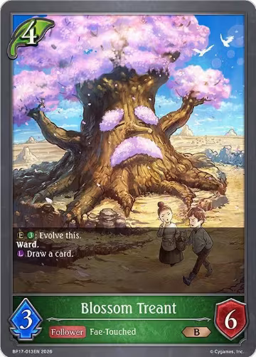 Blossom Treant (BP17-013EN), Convergent Destinies — Shadowverse card price