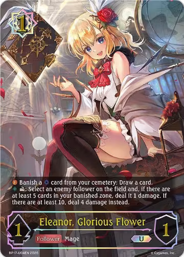 Eleanor, Glorious Flower (U) (BP17-U04EN) — card price