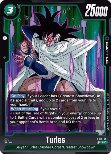 Turles - FB10-061 (FB10-061), Cross Force — DB Fusion card price