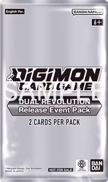Dual Revolution Release Event Pack, Dual Revolution Release Event Cards — Digimon sealed product price
