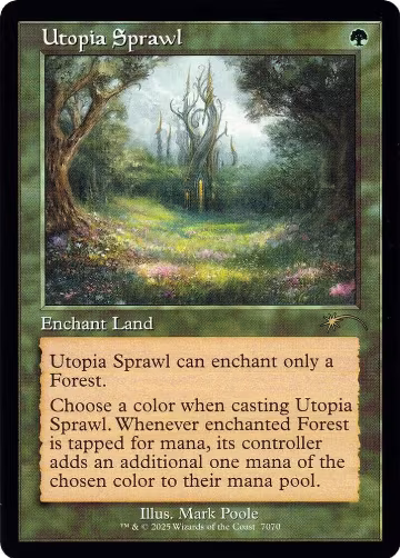 Utopia Sprawl (7070) (7070), Secret Lair Drop Series — Magic card price