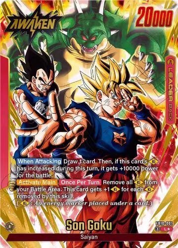 Son Goku - FB10-001 (Alternate Art) (FB10-001), Cross Force — DB Fusion card price