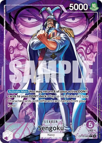 Sengoku (060) (Alternate Art) (OP16-060), The Time of Battle — One Piece card price