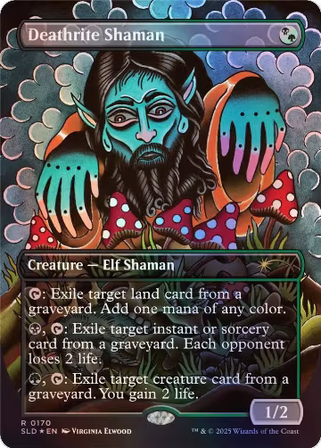 Deathrite Shaman (Rainbow Foil) (170), Secret Lair Drop Series — Magic card price