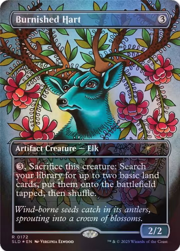 Burnished Hart (Rainbow Foil) (172), Secret Lair Drop Series — Magic card price