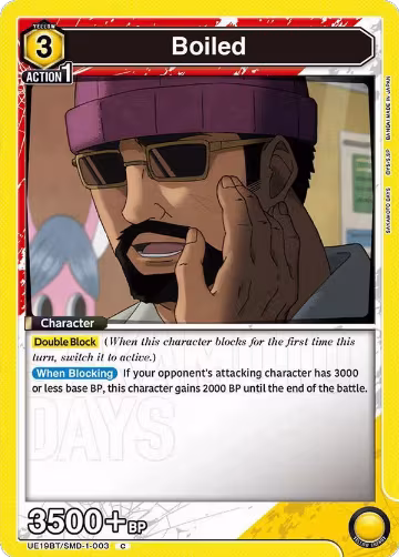 Boiled (UE19BT/SMD-1-003), SAKAMOTO DAYS — Union Arena card price