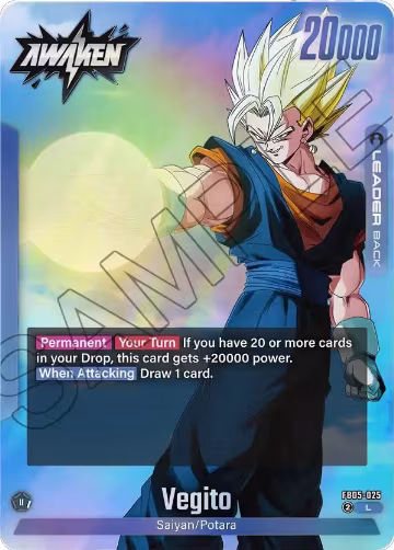 Vegito - FB05-025 (FB05-025), Story Booster 01 — DB Fusion card price