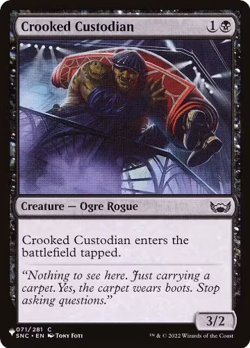 Crooked Custodian (71), The List Reprints — Magic card price