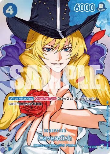 Cavendish (SP) (OP10-045), The Time of Battle — One Piece card price