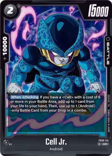 Cell Jr. (FB10-114), Cross Force — DB Fusion card price