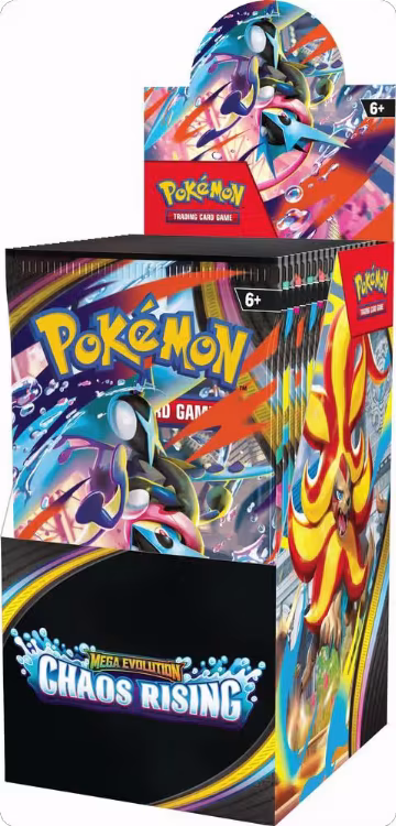 Chaos Rising Half Booster Box, Chaos Rising — Pokémon sealed product price