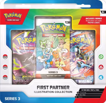 First Partner Illustration Collection (Series 3), First Partner Collection 2026 — Pokémon sealed product price