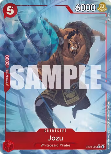 Jozu (Full Art) (ST30-005), ST-30: Starter Deck 30 EX Luffy & Ace — One Piece card price
