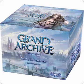 .asphodel/paradise Starter Deck Display - Dante, Hemomancer, .asphodel/paradise Starter Decks — Grand Archive sealed product price