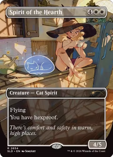 Spirit of the Hearth (2654), Secret Lair Drop Series — Magic card price