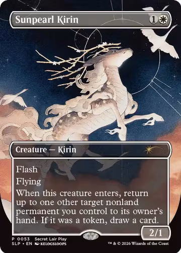 Sunpearl Kirin (53), Secret Lair Showdown — Magic card price