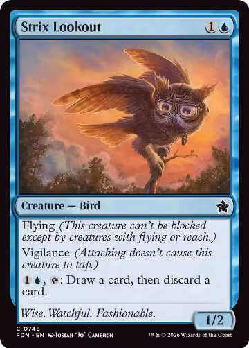 Strix Lookout (0748) (748), Foundations — Magic card price
