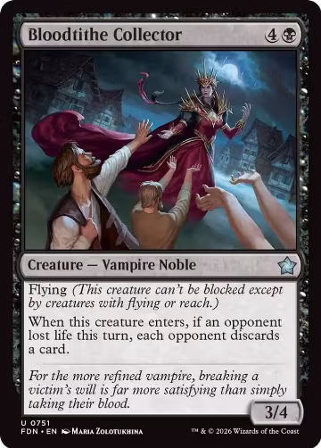 Bloodtithe Collector (0751) (751), Foundations — Magic card price