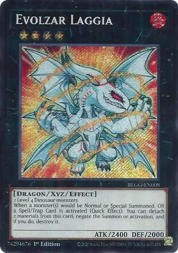 Evolzar Laggia (BLGG-EN008), Battles of Legend: Glorious Gallery — Yu-Gi-Oh! card price
