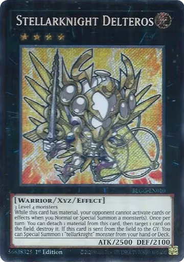 Stellarknight Delteros (BLGG-EN010), Battles of Legend: Glorious Gallery — Yu-Gi-Oh! card price