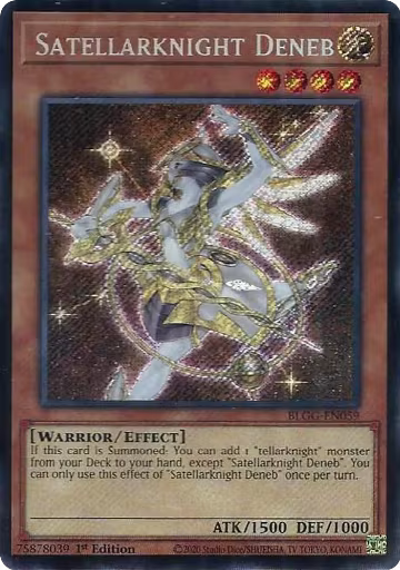 Satellarknight Deneb (BLGG-EN059), Battles of Legend: Glorious Gallery — Yu-Gi-Oh! card price