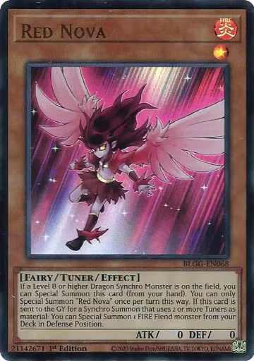 Red Nova (BLGG-EN068), Battles of Legend: Glorious Gallery — Yu-Gi-Oh! card price