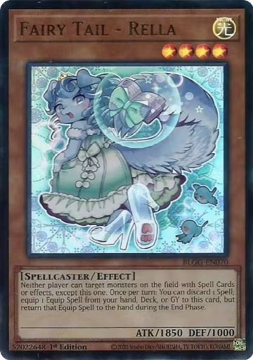 Fairy Tail - Rella (BLGG-EN070), Battles of Legend: Glorious Gallery — Yu-Gi-Oh! card price