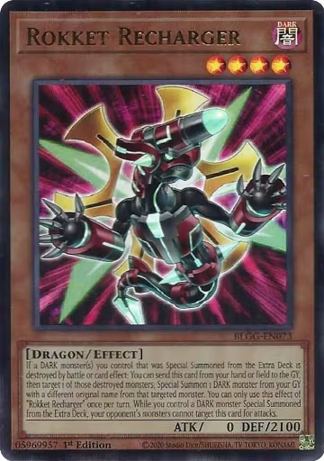 Rokket Recharger (BLGG-EN073), Battles of Legend: Glorious Gallery — Yu-Gi-Oh! card price